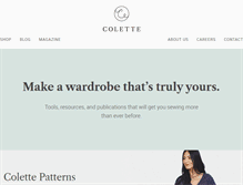Tablet Screenshot of colettehq.com